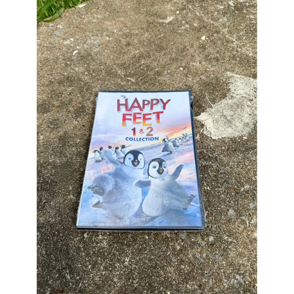 Happy Feet 1 & 2 Collection DVD 2-Disc Set New Sealed Animated Family Movie